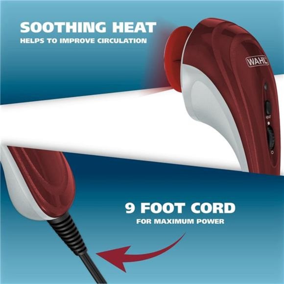 Hot Cold Therapeutic Vibratory Corded Massager with Variable Soothing Speed - Picture 2 of 6